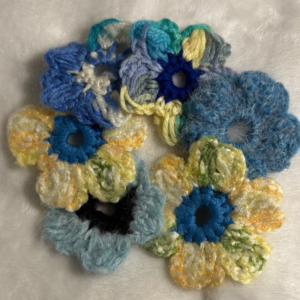 Handmade Floral Crochet Accessories